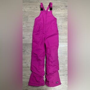 Lands' End iron knee insulated snow bibs